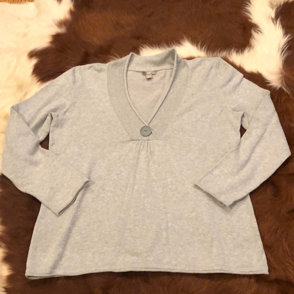 J.Jill Size SP Gray Sweater